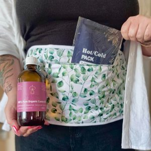 Organic Castor Oil 500mL and Wrap Bundle